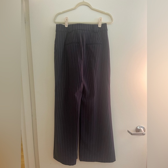 Navy Pinstripe Suit Set - Picture 5 of 8